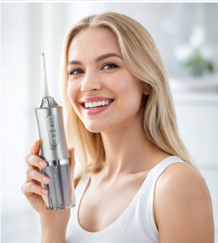 Irrigador Oral Pro: Limpieza Profunda, Aliento Fresco y Sonrisa Impecable en Minutos