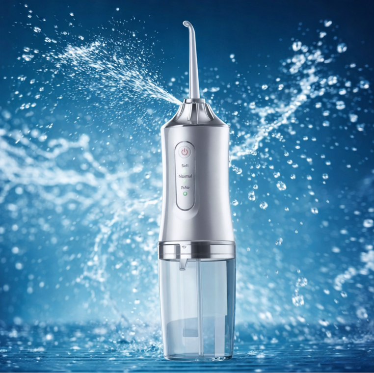 Irrigador Oral Pro: Limpieza Profunda, Aliento Fresco y Sonrisa Impecable en Minutos